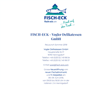 Tablet Screenshot of fisch-eck.com